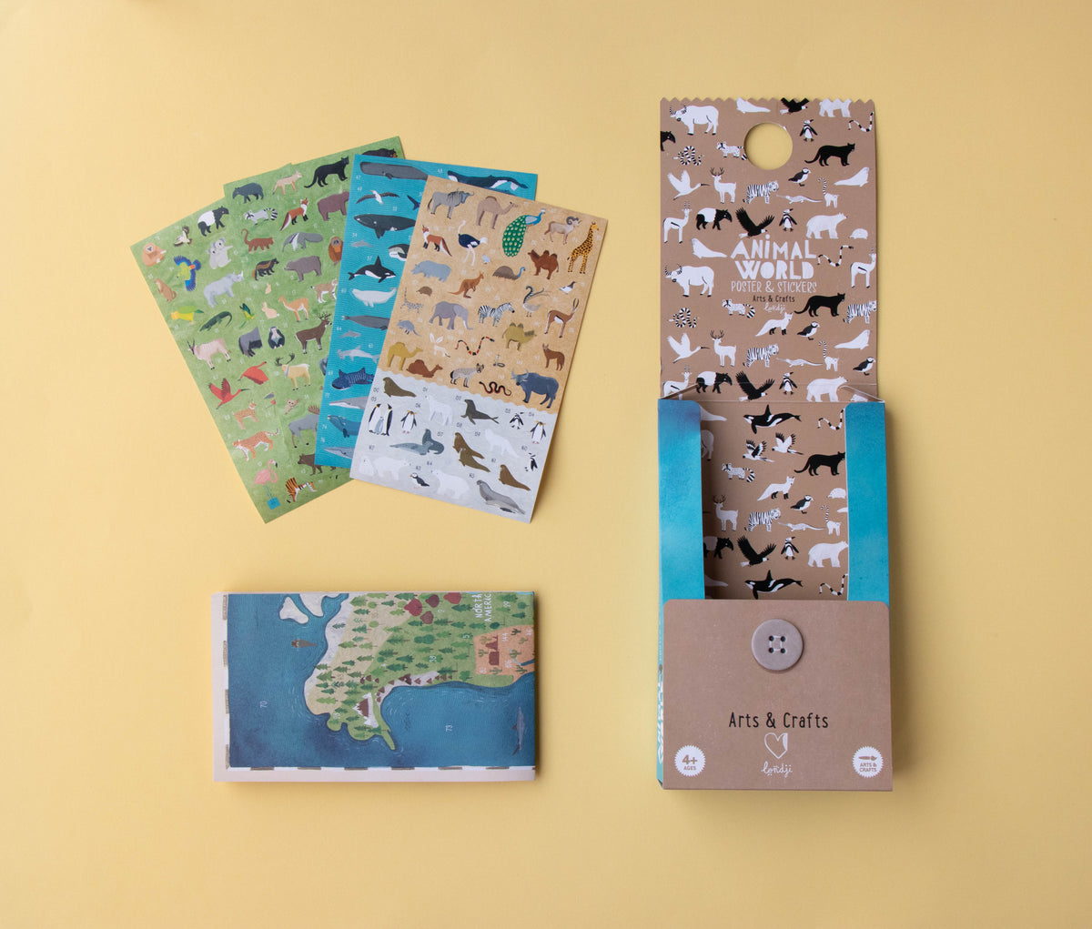 Londji Sticker & Poster Animal World