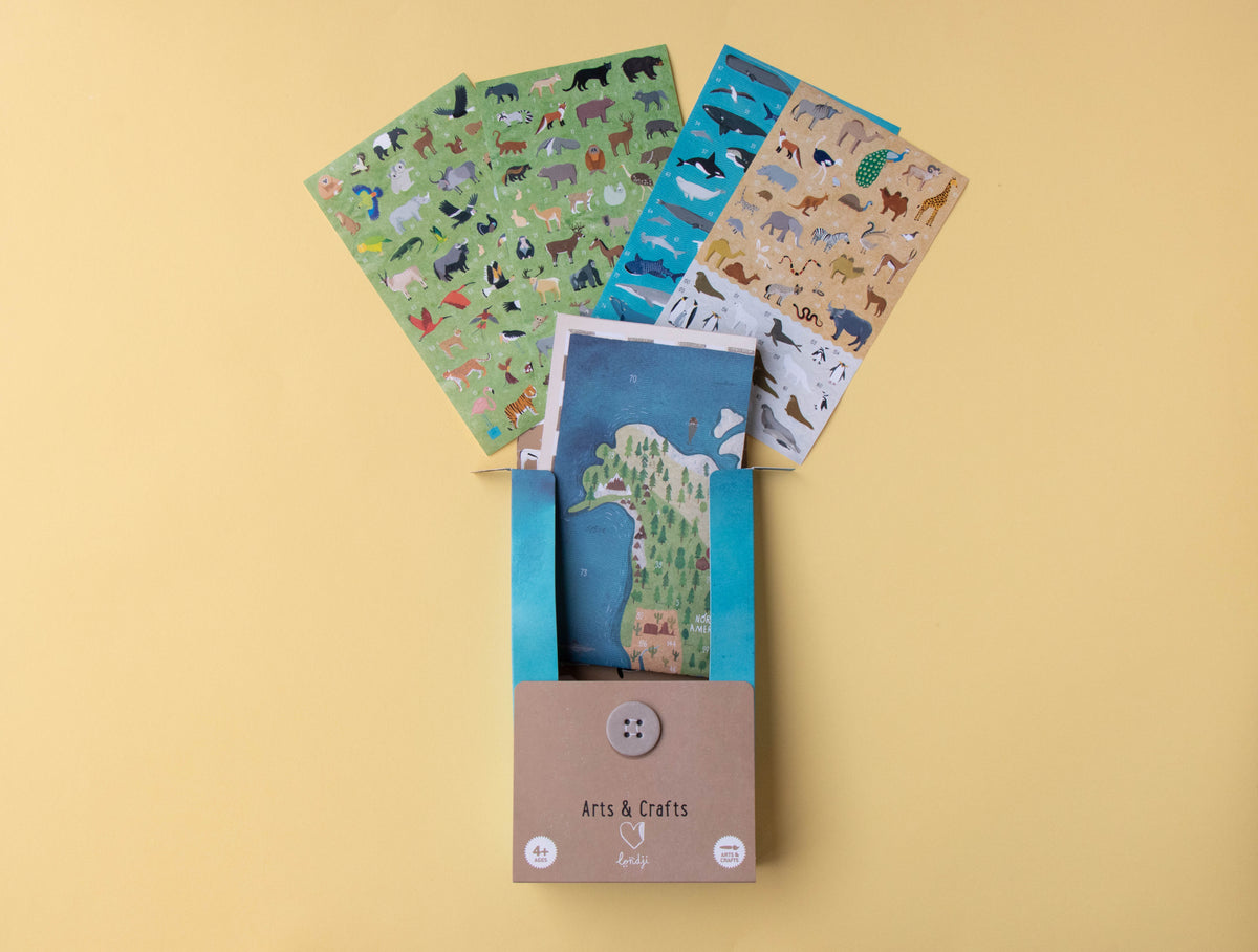 Londji Sticker & Poster Animal World