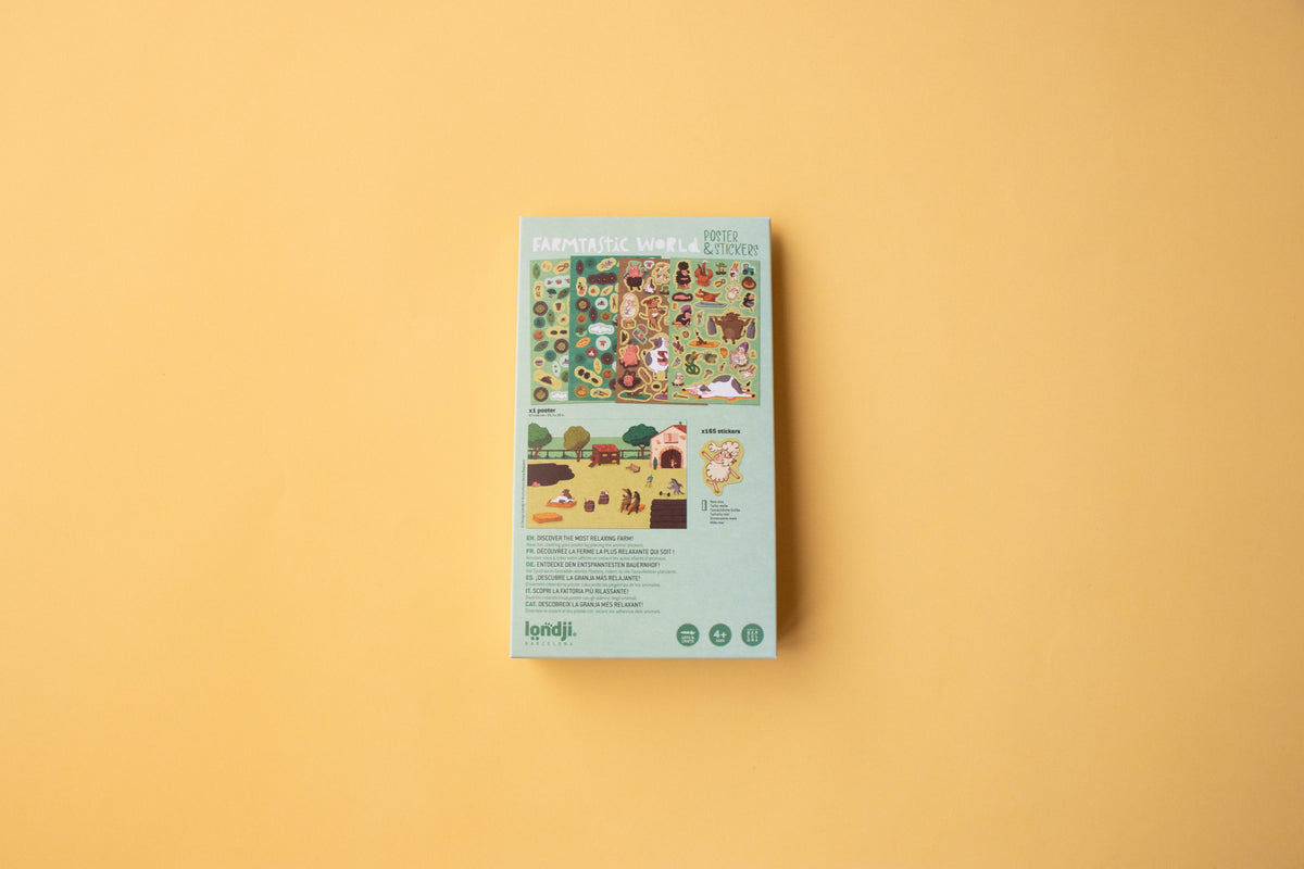 Londji Sticker & Poster Farmtastic World