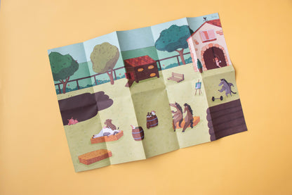 Londji Sticker & Poster Farmtastic World