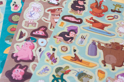 Londji Sticker & Poster Farmtastic World