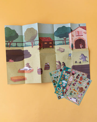 Londji Sticker & Poster Farmtastic World