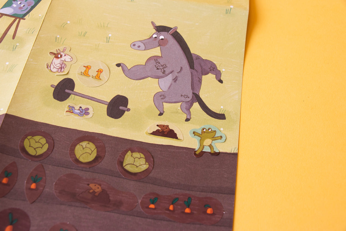 Londji Sticker & Poster Farmtastic World
