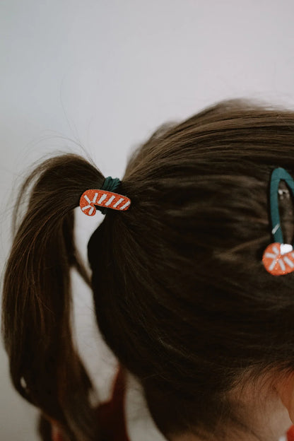 Cosy Roots Haargummis "Candy Cane" 2-er Set
