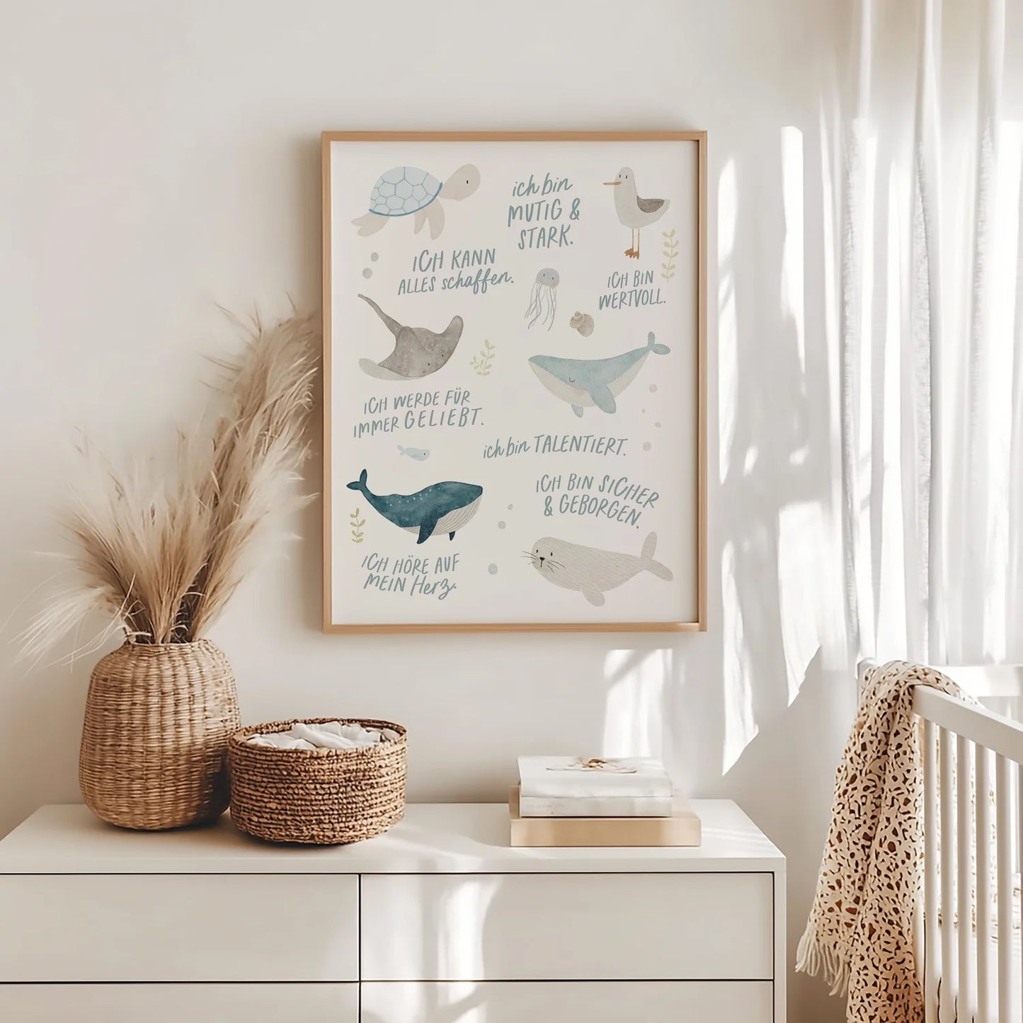 Hej Hanni Poster "Affirmationen Meer"
