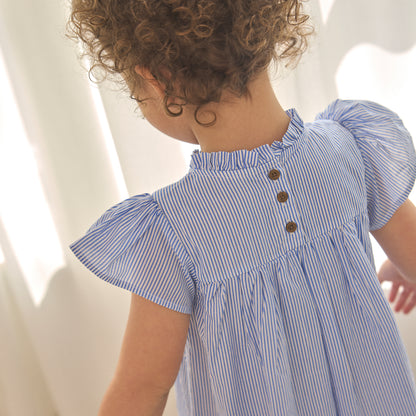 En Fant Kleid Streifen