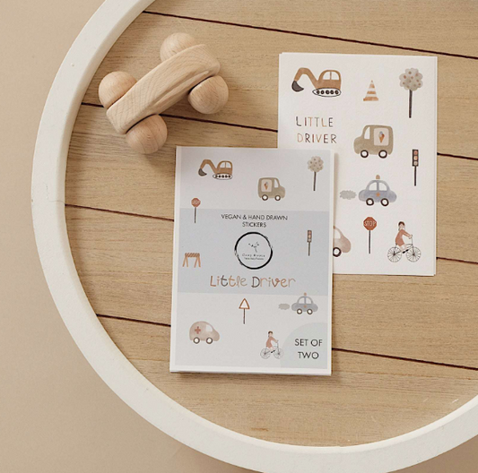 Cosy Roots Sticker "Little Driver"