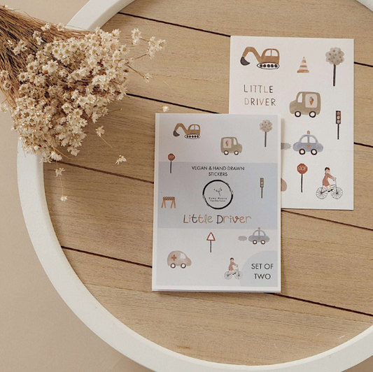 Cosy Roots Sticker "Little Driver"