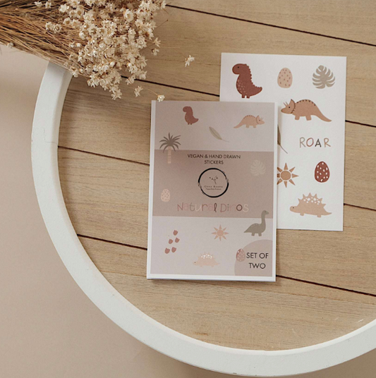 Cosy Roots Sticker "Natural Dinos"