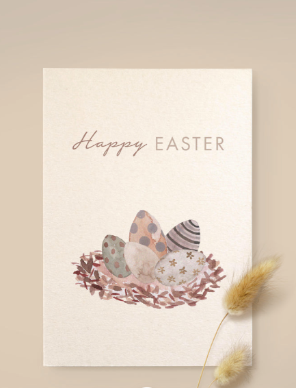 Leevje Postkarte "Happy Easter"
