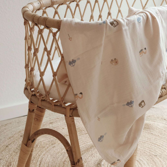 Cosy Roots Musselintuch 2-er Set