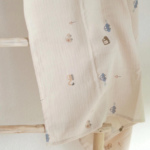 Cosy Roots Musselintuch 2-er Set