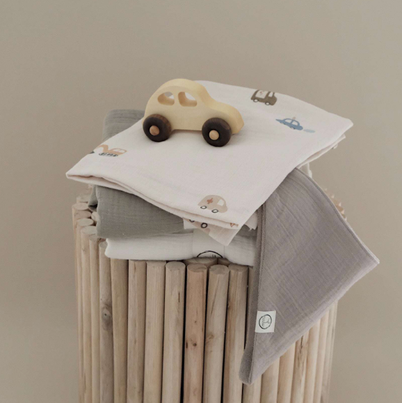 Cosy Roots Musselintuch 2-er Set