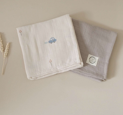 Cosy Roots Musselintuch 2-er Set