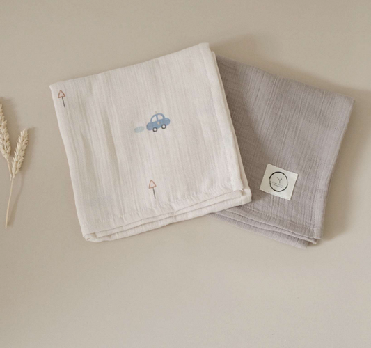 Cosy Roots Musselintuch 2-er Set