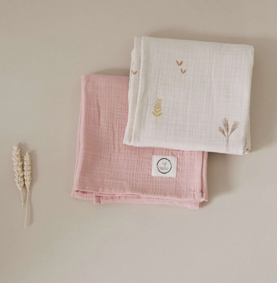 Cosy Roots Musselintuch 2-er Set