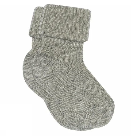 MP Denmark  Babysocke aus Baumwollripp