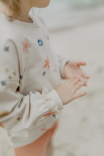 Leevje Sweatshirt „Flowers“