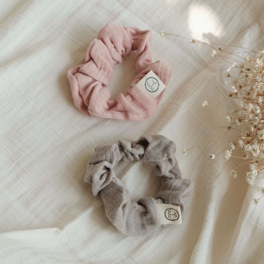 Cosy Roots Muslin Scrunchies 2-er Set
