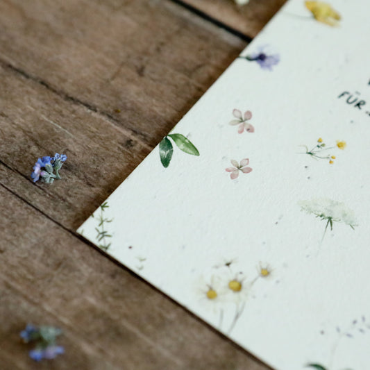 Heylittlegreen Postkarte "Danke“