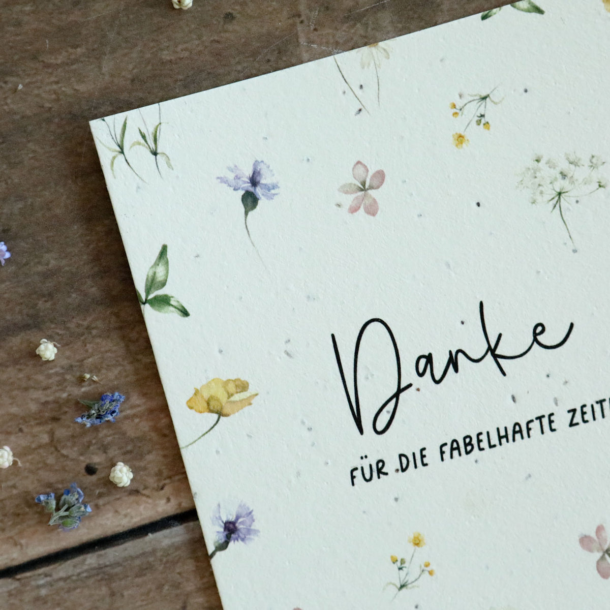 Heylittlegreen Postkarte "Danke“