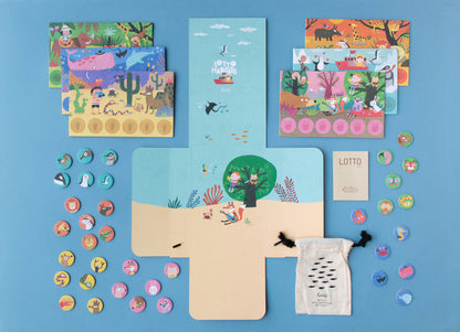 Londji Brettspiel "Lotto Habitats"