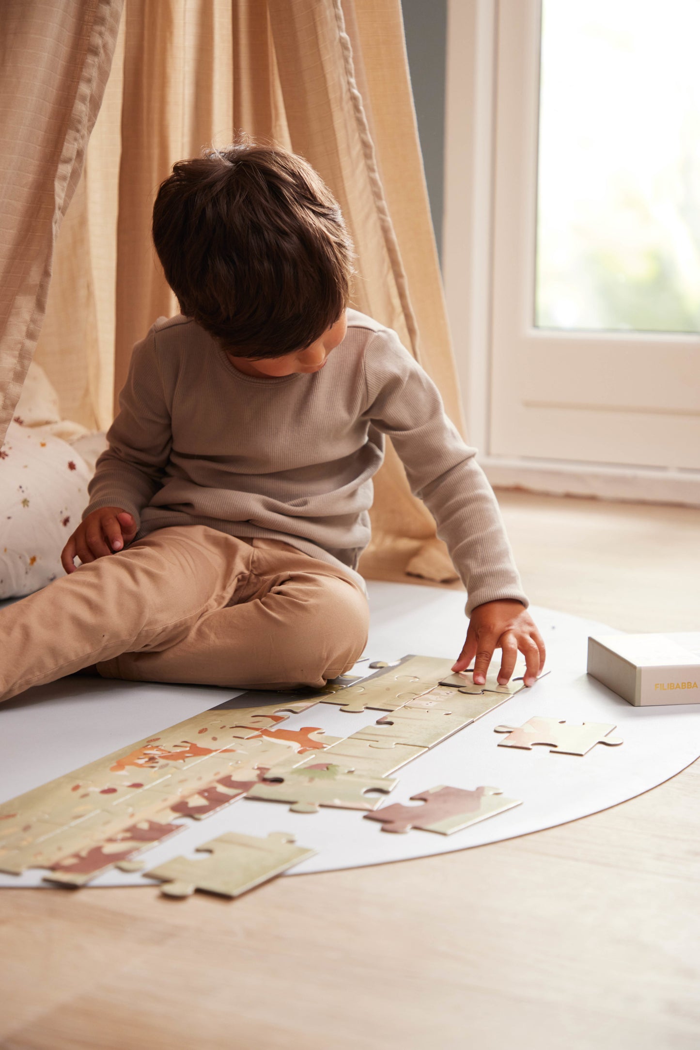 Filibabba Puzzle Nordische Tierwelt