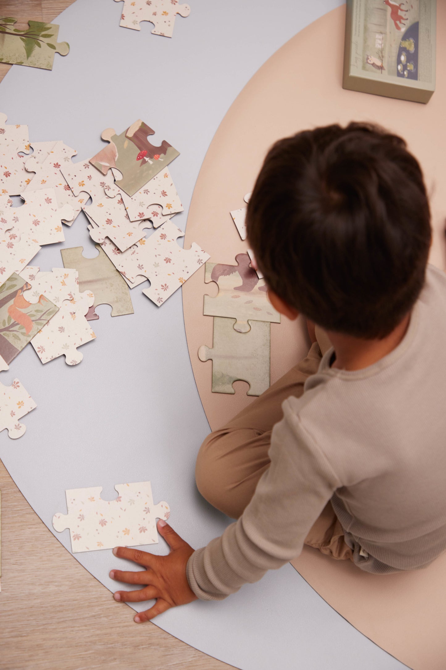 Filibabba Puzzle Nordische Tierwelt