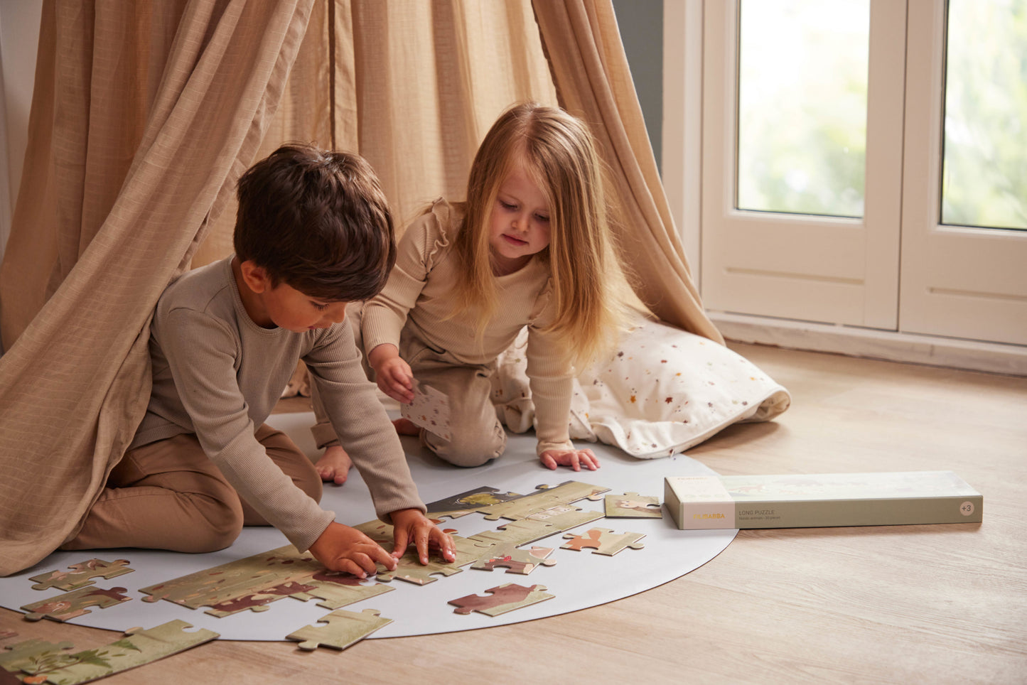 Filibabba Puzzle Nordische Tierwelt
