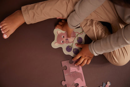 Filibabba Puzzle Set Nordische Tierwelt