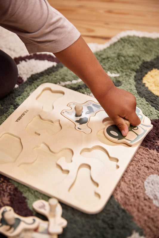 Filibabba Holzpuzzle Bauernhof