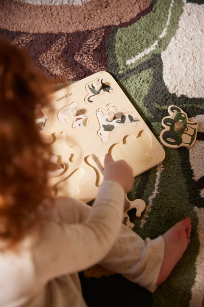 Filibabba Holzpuzzle Bauernhof