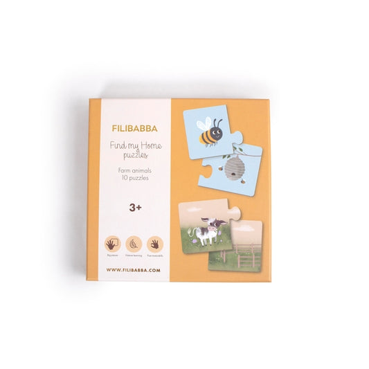 Filibabba Puzzle „Finde mein Zuhause“