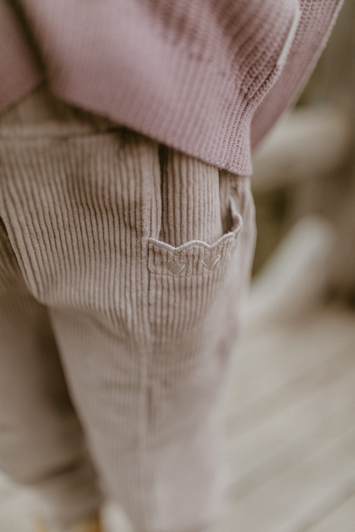 Leevje Cordhose „Hearts“