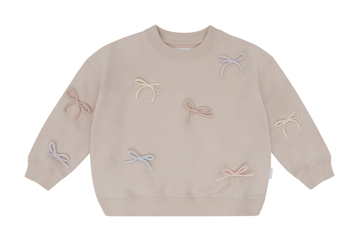 Leevje Sweatshirt "Bows"