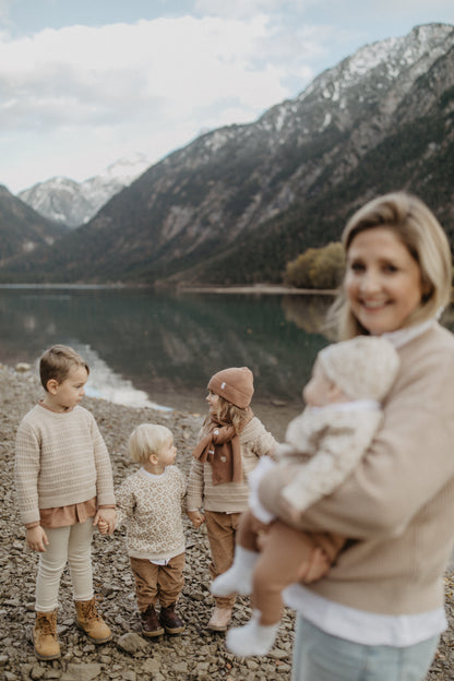 Leevje Strickpullover „Dusty Rose“
