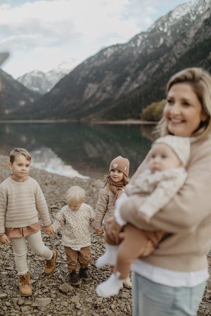 Leevje Strickpullover „Dusty Rose“
