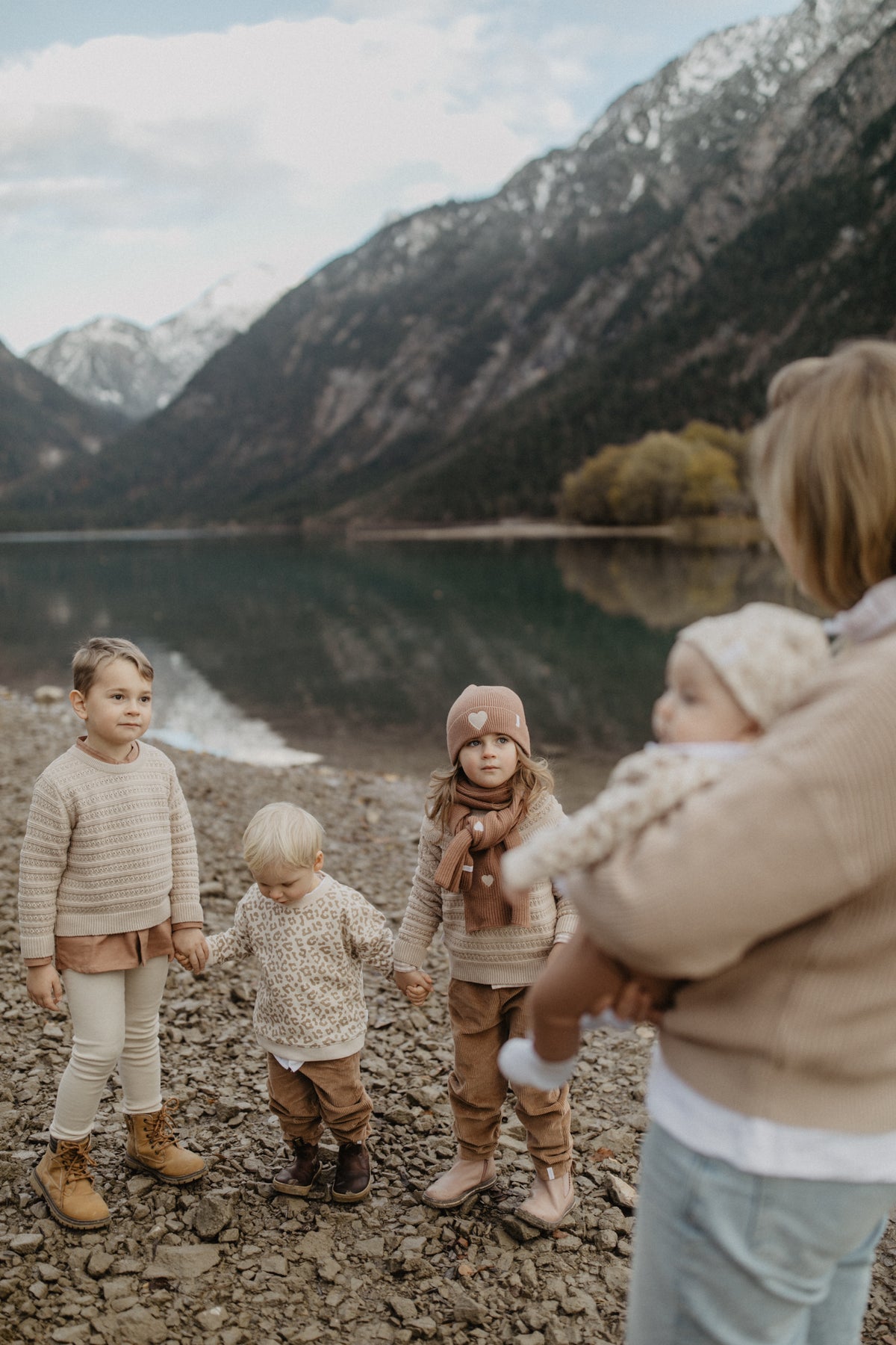 Leevje Strickpullover „Dusty Rose“