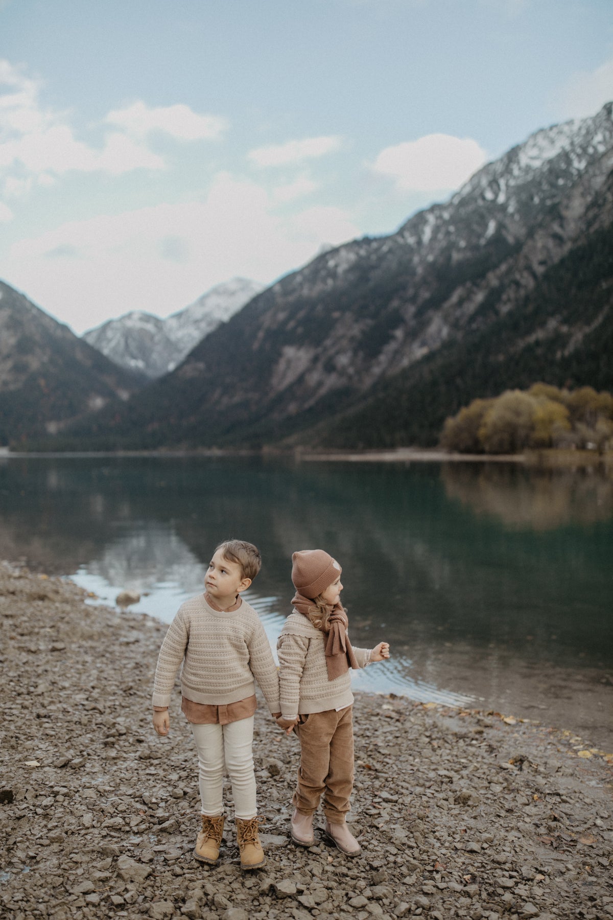 Leevje Strickpullover „Dusty Rose“
