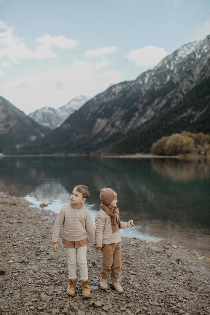 Leevje Strickpullover „Dusty Rose“