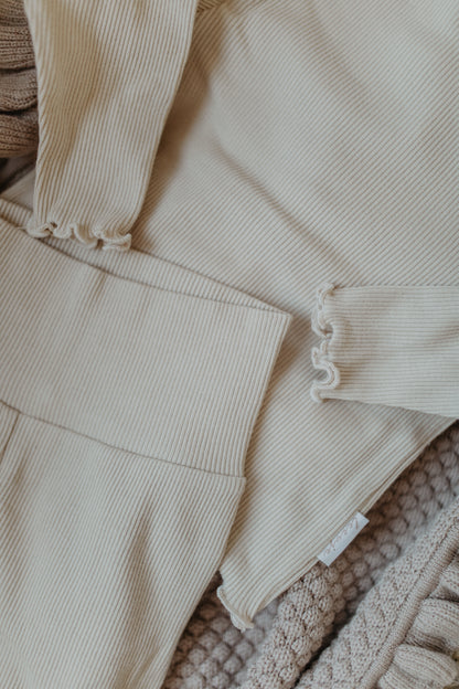 Leevje Baby Leggings „Light Beige“