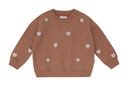 Leevje Sweatshirt "Hearts"