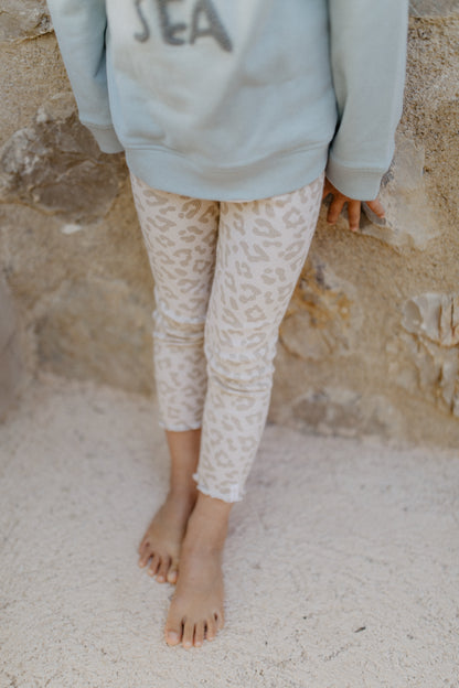 Leevje Leggings Leo mit Schleife