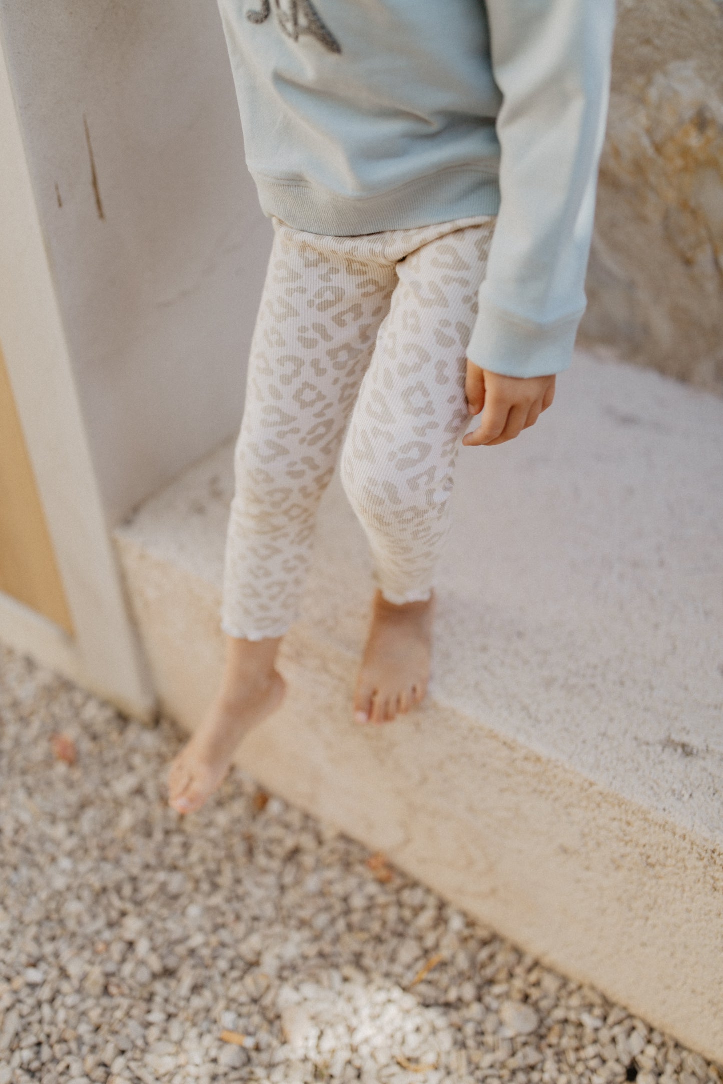 Leevje Leggings Leo mit Schleife
