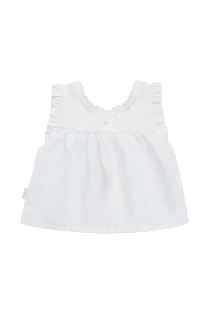 Leevje Top mit Spitze