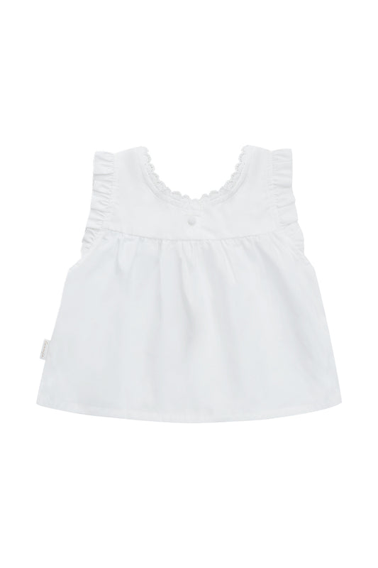 Leevje Top mit Spitze