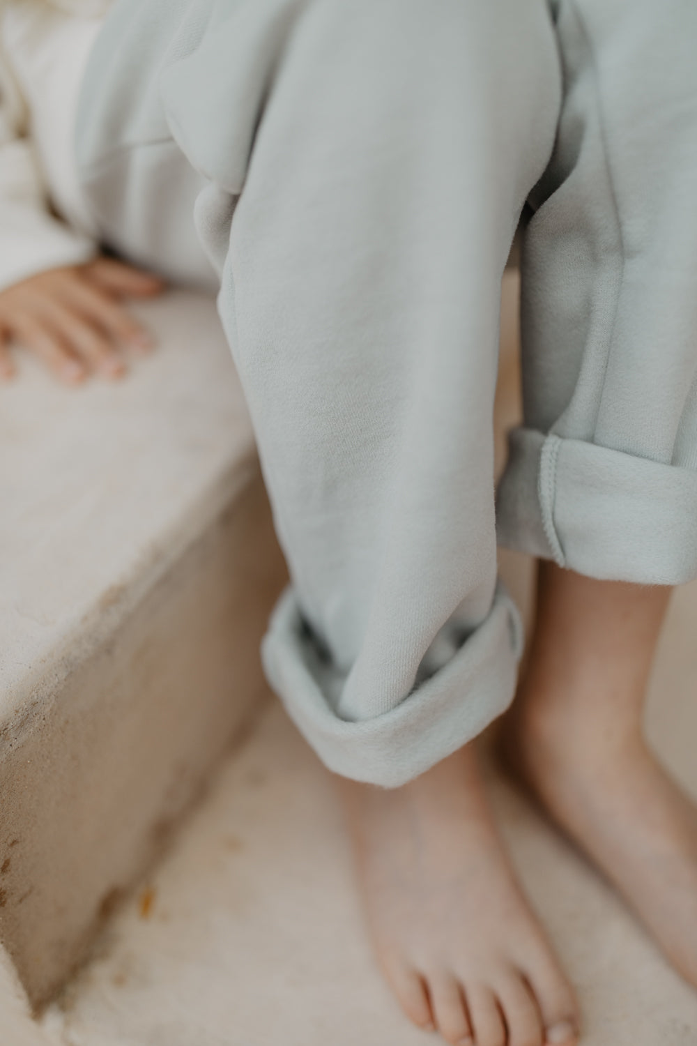 Leevje Sweatpants "Soft Green"