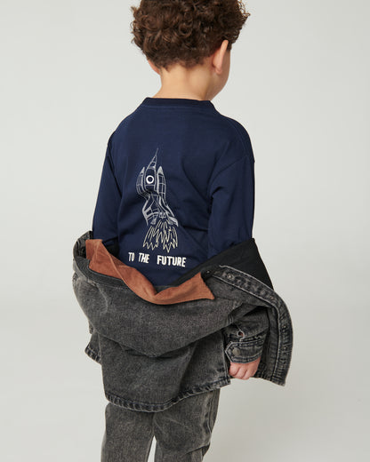 Copenhagen Colors Longsleeve mit Print
