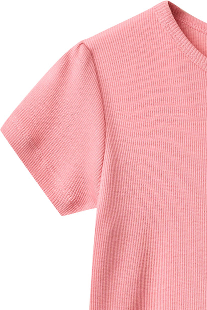 Copenhagen Colors T-shirt mit Rüschenärmeln