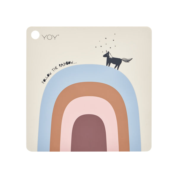 OYOY Mini Tischset "Folge dem Regenbogen"